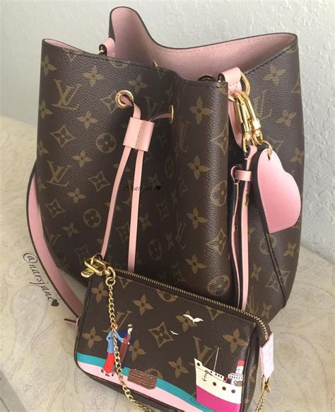 lv pink and white bag|louis vuitton bag pink inside.